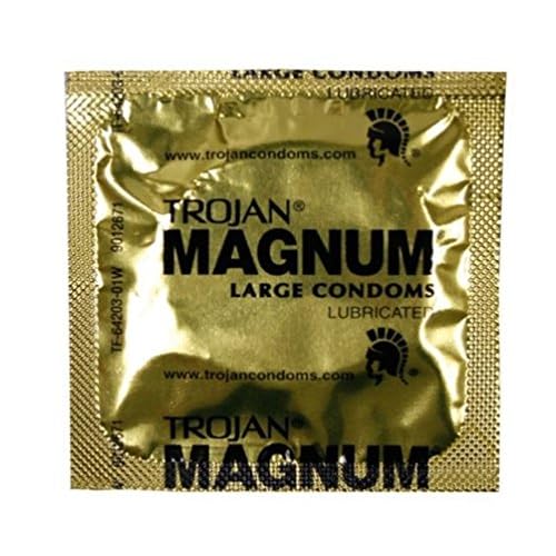 Trojan Condom Magnum Lubricated, 36 Count - 2 Packs image